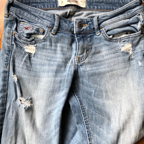 Hollister jeans destroyed size 3R - Picture 3 of 6